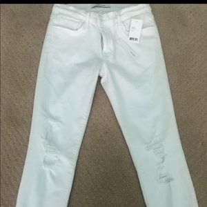 Jbrand never worn white jeans!